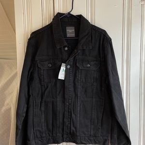 Men’s Brand New Black Denim Jacket